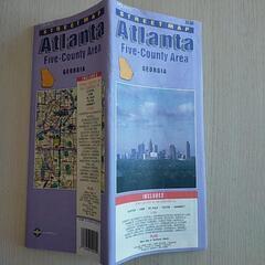 Atlanta Map アトランタ　地図の画像