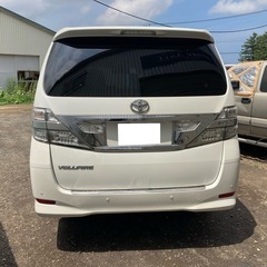 コミコミ38万円！！7人乗り！ヴェルファイア2.4V！車検R8/4！！オットマン！ワンセグTVナビ！フリップダウンモニター！純正18AW！の画像