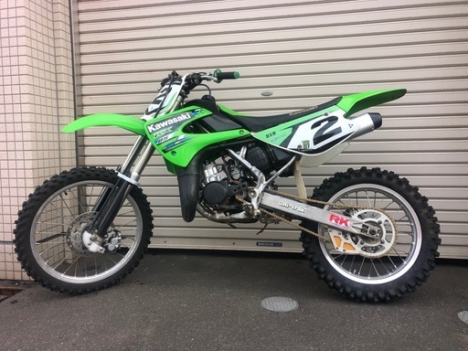 モトクロッサー　kx85 2008年　綺麗