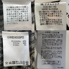未使用グローバルワークマフラースカーフショールストールポンチョ膝掛けひざ掛け灰色レディース女性用婦人ユニセックス男性用メンズ紳士の画像