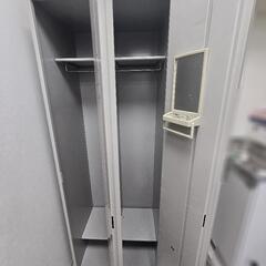 2人用スチールロッカー鍵付きの画像