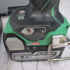 日立 WH14DDL インパクトドライバ 14.4V 6.0Ah バッテリー×1 充電器 中古品 ボタン破損有【ハンズクラフト宜野湾店】の画像