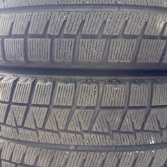 【中古6分】185/70R14 アイスパートナー2BRIDGESTONE冬タイヤスタッドレス14インチの画像