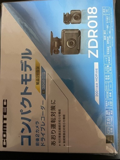 ドライブレコーダーZDR018