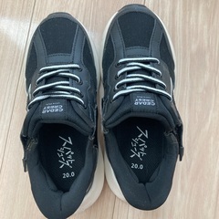 （20.0cm）CEDAR CREST スパットシューズ ブラックの画像