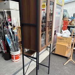 食器棚 カップボード スリムタイプ エレナ W640 D405 H1820 中古品ですが、かなりの美品です！ ④の画像