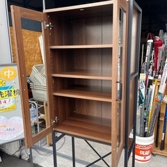 食器棚 カップボード スリムタイプ エレナ W640 D405 H1820 中古品ですが、かなりの美品です！ ④の画像