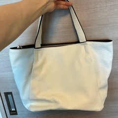 EVEX 真っ白トートバッグの画像