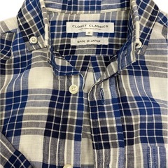 CLOSET CLASSICS 七分袖シャツの画像