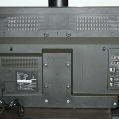 71433★SHARP 32型LED液晶テレビ LC-32J9 【AQUOS/傾斜デザイン/外付HDD録画対応/リモコン付/スタンド無し】の画像