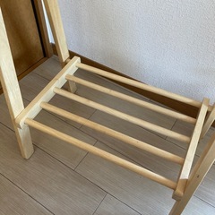 【かわいい】衣服棚の画像
