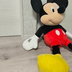 美品！引き取り希望 ミッキーぬいぐるみの画像