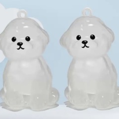 透明なペット犬毛収納ケース1の画像