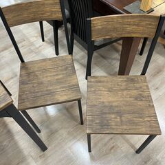ジモティー割引🏷️【ジャングルジャングル 岸和田和泉インター店】二人掛けダイニングセット　 和泉市 堺市 岸和田市 泉大津市 高石市 泉北郡熊取町の画像