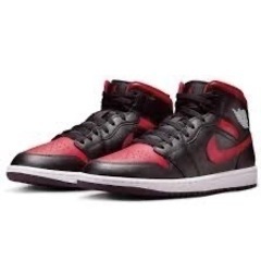 新品、未使用、未開封！Nike Air Jordan 1 Mid "Bred"の画像