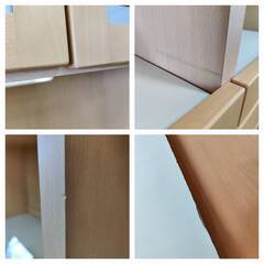 【愛品倶楽部柏店】岡家具工業 3枚扉ダイニングボード プレッソ120 OP 幅120cmの画像