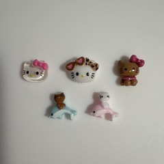 ネイルパーツ キティちゃん セットの画像