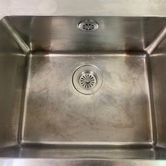 22 業務用ステンレスシンク　幅810mm 飲食店の画像