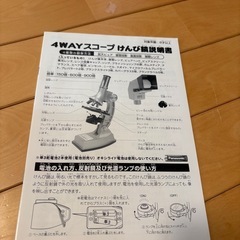 4WAYスコープ顕微鏡の画像