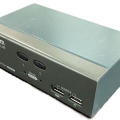 ELECOM エレコム KVM-NVU2 USB対応自動パソコン切替器 通電確認済の画像