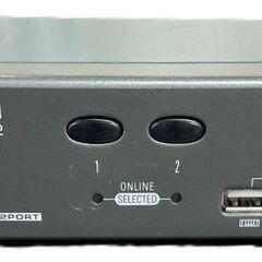 ELECOM エレコム KVM-NVU2 USB対応自動パソコン切替器 通電確認済の画像