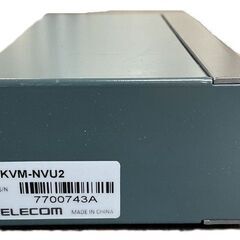 ELECOM エレコム KVM-NVU2 USB対応自動パソコン切替器 通電確認済の画像