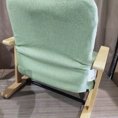 ニトリ 高座椅子 タカザイス ハープ3 リクライニング6段階 座面高さ調整可能 19～25cm 腰掛け チェア 布の画像