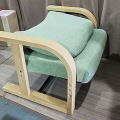 ニトリ 高座椅子 タカザイス ハープ3 リクライニング6段階 座面高さ調整可能 19～25cm 腰掛け チェア 布の画像
