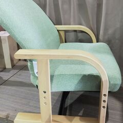 ニトリ 高座椅子 タカザイス ハープ3 リクライニング6段階 座面高さ調整可能 19～25cm 腰掛け チェア 布の画像