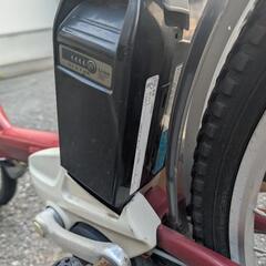 電動アシスト　ブリジストン　アンジェリーノ　赤の画像