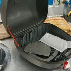 0729-165 バイクトップケース 鍵付きの画像