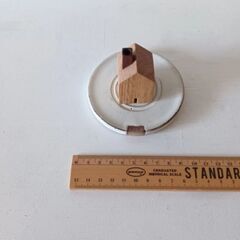 shiturae select 小さな家の香炉 木製 陶器の画像