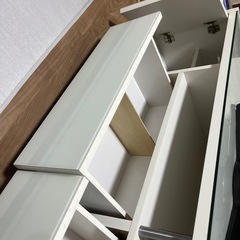 収納棚付きテレビ台の画像