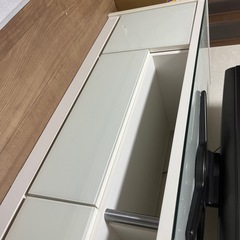 収納棚付きテレビ台の画像