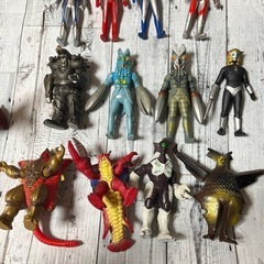 ウルトラマン ソフビ フィギュア 800サイズ まとめ おもちゃ ヒーローの画像