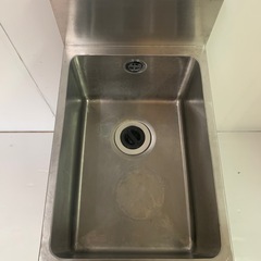 23 業務用ステンレスシンク 幅370mm 飲食店の画像