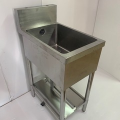 23 業務用ステンレスシンク 幅370mm 飲食店の画像