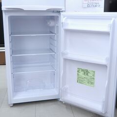 冷蔵庫　118L　2ドア　アイリス　IRSD-12B-W　リユース品　価格　19,800円の画像