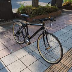{商談中}クロスバイク  21段変速   整備済 の画像