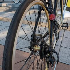 {商談中}クロスバイク  21段変速   整備済 の画像