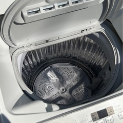 シャープ　電気洗濯乾燥機　ES-TX5F-S 2021年製　5.5キロの画像