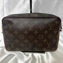 廃盤 ルイヴィトン コンピエーニュ23 モノグラムキャンパス LVクラッチバッグ　LOUIS VUITTONの画像