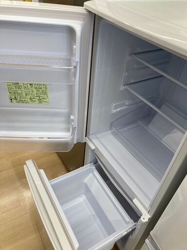 A-047★ジモティ割引あり★【リユースのサカイ野々市店】 冷蔵庫 シャープ SJ-14E7-KW 2019年製 ※クリーニング済み/当店3ヶ月保証 ☆ジモティ割引あり☆【リユースのサカイ野々市店】 冷蔵庫 シャープ