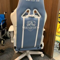 ★来店限定★　AutoFull E-SPORTS CHAIR ゲーミングチェア 使用感あり 中古品  ブルーの画像