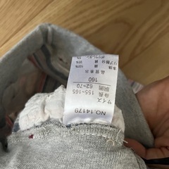 短パン　ハーフパンツ　160cmの画像