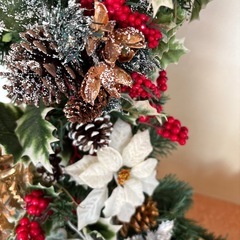 大きなクリスマスリースの画像