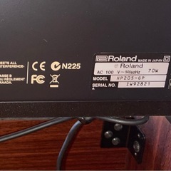 Roland電子ピアノHP205-6P 2008年製の画像