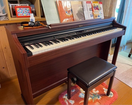 Roland電子ピアノHP205-6P 2008年製