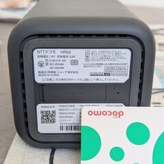 [美品] Docomo Home 5G HR02 ホームルーターの画像