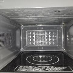IRIS OHYAMA 700W ブラック電子レンジの画像